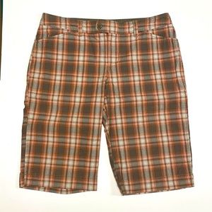 Plaid Bermuda Shorts Sz 8